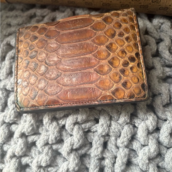 Chanel Exotic Python Leather Card Holder - Picture 4 of 4